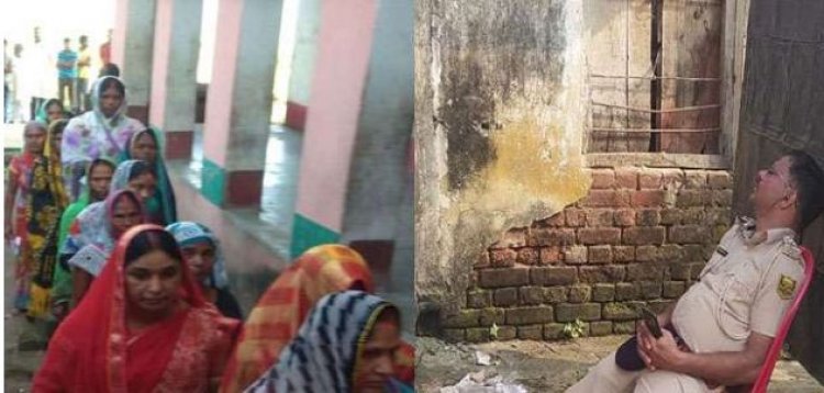 बिहार पंचायत मुखिया चुनाव: नवादा के एक गांव में मतदान का बहिष्‍कार, लखीसराय में ड्यूटी पर सोते नजर आए पुलिस अधिकारी