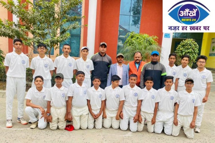 सहरसा में आज से आयोजित हुआ राज्यस्तरीय विद्यालय क्रिकेट प्रतियोगिता