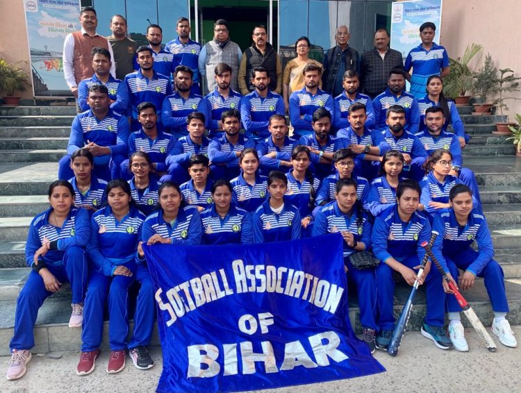 बिहार की सीनियर नेशनल सॉफ़्टबॉल टीम घोषित, पुरुष में प्रमोद और महिला में शीयुली को सौंपी गई टीम की कमान