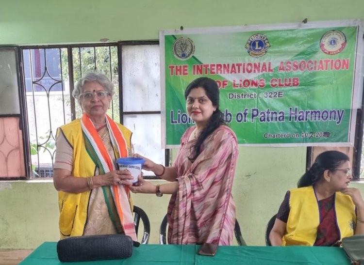 LMC High School में Lions Club of Patna Harmony के द्वारा Women Empowerment विषय पर छात्राओं को किया गया जागरूक