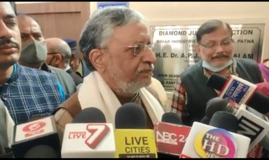 पूर्व डिप्टी सीएम सुशील मोदी का बढ़ते पेट्रोल डीजल को।लेकर दिया बयान....