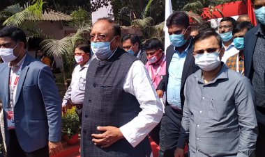 कृषि मंत्री अमरेंद्र प्रताप सिंह ने किया उधान महोत्सव का उद्घाटन