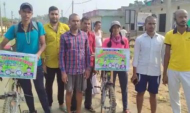 28 दिन में साइकिल से तय किया बिहार से केरल तक का सफर