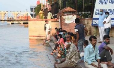 कम हुआ गंगा का जलस्तर , पटना में  बाढ़ का पानी घुसने का खतरा अब पूरी तरह टला