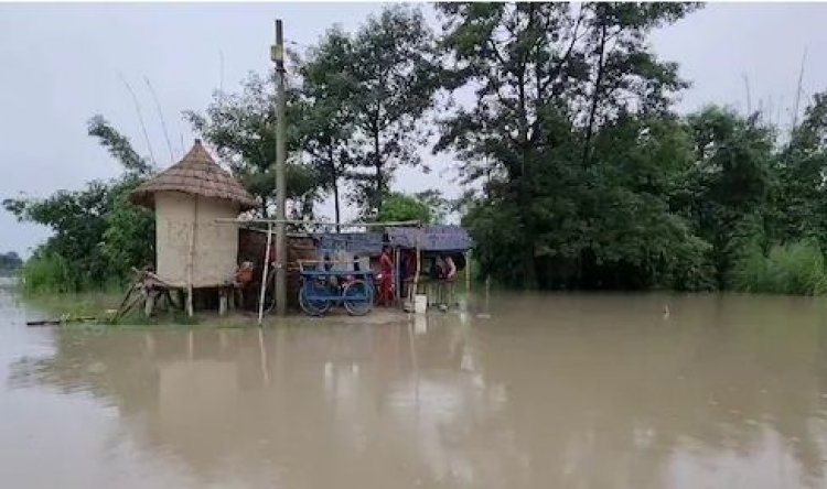 गोपालगंज में जारी है बाढ़ का सितम, 6 प्रखंड के हजारों परिवार प्रभावित