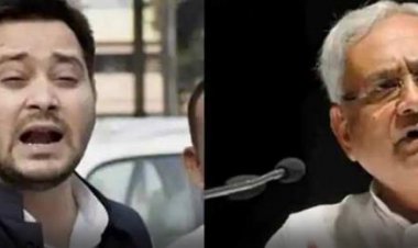 RJD ऑफिस जमीन विवाद: नीतीश कुमार पर बरसे तेजस्वी, कहा-सच्चाई पूछा तो CM को आ गया गुस्सा