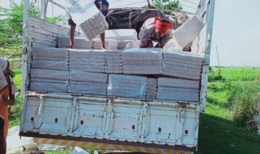 Bihar Panchayat Election से पहले बगहा पुलिस ने पकड़ी एक ट्रक शराब की खेप, चुनाव में थी खपाने की तैयारी!