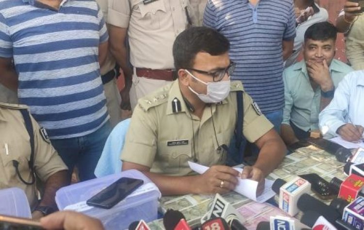 पटना : एग्जिबिशन रोड लूट काण्ड का पुलिस ने खुलासा किया