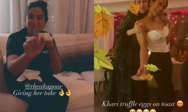 रिया कपूर द्वारा क्रिसमस पार्टी का आयोजन हुआ आयोजन, करीना कपूर खान ने इंस्टाग्राम पर शेयर की तस्वीरें