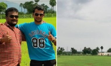 भारतीय खिलाड़ी टी नटराजन गाँव में बना रहे प्लेग्राउंड, ट्वीट करते हुए दी जानकारी