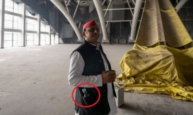 अखिलेश यादव की एक तस्वीर को लेकर मुख्यमंत्री योगी आदित्यनाथ हमलावर