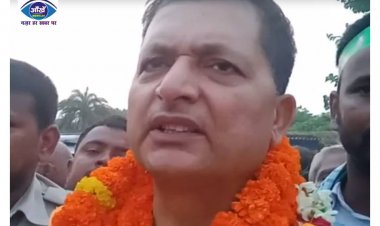 राज्यसभा सांसद बनने के बाद मधुबनी पहुंचे राजद नेता डॉ  फैयाज अहमद को कार्यकर्ताओ ने भव्य स्वागत किया