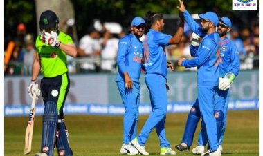 भारत-आयरलैंड का टी20 मुकाबला आज