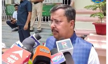 राष्ट्रपति चुनाव के मतदान करने के बाद मंत्री नितिन नवीन ने कहा देश के लिए आज गौरव की बात है 