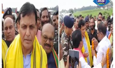 केंदीय गृह राज्य मंत्री नित्यानंद राय दो दिवसीय प्रवास में पहुंचे अररिया 