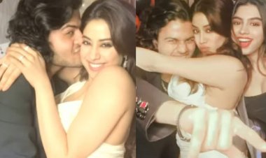 बॉलीवुड एक्ट्रेस जाह्नवी कपूर ने  बिखेरा हुस्न का जलवा। ... 
