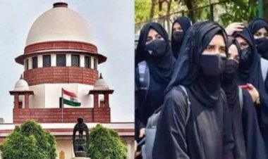 सुप्रीम कोर्ट आज सुनाएगी  हिजाब मामले पर फैसला अब कुछ हे देर में ,  ये मामला कर्नाटक के स्कूल-कॉलेज में ड्रेस कोड के पालन से जुड़ा मामला है...