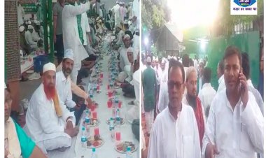 राबड़ी आवास में इफ्तार पार्टी सीएम नीतीश कुमार हुए शामिल
