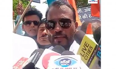 अघोषित आपातकाल विरोधी संघर्ष मोर्चा के द्वारा निकला गया मौन जुलूस 