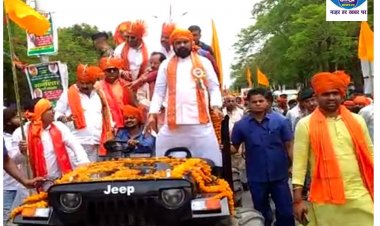 बाबू वीर कुंवर सिंह विजयोत्सव मना रही भाजपा, पटना में निकली गौरव यात्रा