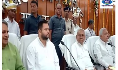 विधान परिषद के चारों नवनिर्वाचित सदस्यों ने ली शपथ, CM और डिप्टी सीएम मौजूद