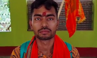 सनातन धर्म को बढ़ावा देने नंगे पांव केदारनाथ यात्रा के लिए निकला तारापुर का गोलू गौरव
