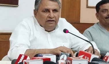 विजय चौधरी ने नीति आयोग के रिपोर्ट को लेकर दिया बयान 