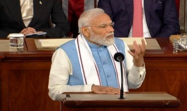 अमेरिकी संसद में बोले पीएम मोदी, "भारत जल्द ही दुनिया की तीसरी सबसे बड़ी अर्थव्यवस्था बनेगा