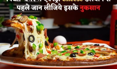 क्या आप भी पिज्जा-बर्गर में डलवाते हैं एक्स्ट्रा Cheese? तो जान लीजिये इसके नुकसान