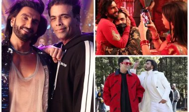 Karan Johar ने ढेरों तस्वीरे शेयर कर किया बर्थडे बॉय को विश, Ranveer Singh को कहा, 'ये रॉकी का दिन..