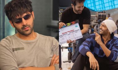 Kartik Aaryan ने खास अंदाज में किया 'चंदू चैंपियन' का 'शुभारंभ