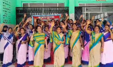 मोतिहारी में आशा फैसिलिटेटर व आशा कर्मी की हड़ताल से स्वास्थ्य व्यवस्था चरमराई