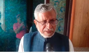 सुशील मोदी ने नीतीश सरकार पर जमकर बोला ह/मला 