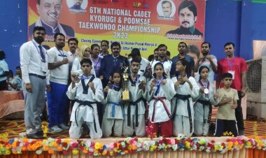 नेशनल ताइक्वांडो में बिहार बालिका टीम ने हासिल किया थर्ड प्रोजिशन, छठवीं राष्ट्रीय कैडेंट ताइक्वांडो चैंपियनशिप में एक स्वर्ण