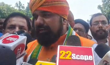 भाजपा प्रदेश कार्यालय में प्रदेश अध्यक्ष सम्राट चौधरी ने किया झंडातोलन 