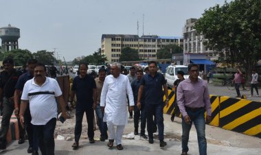 CM Nitish ने लोहिया पथ चक्र का किया निरीक्षण, अधिकारियो को दिए जरुरी दिशा निर्देश 
