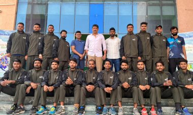 जम्मू कश्मीर में 1 सितंबर से 5 सितंबर तक 52वी सीनियर पुरुष हैंडबॉल चैंपियनशिप में भाग लेने के लिए बिहार हैण्डबॉल टीम आज हुई रवाना