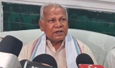 कैबिनेट मंत्री बनने के बाद जीतराम मांझी पहुंचे गया, गर्म जोशी से कार्यकर्ताओ ने किया स्वागत 