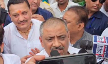 कार्यकारी अध्यक्ष बनने के बाद पहली बार पटना पहुंचे संजय झा का कार्यकर्ताओ ने किया भव्य स्वागत 