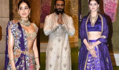 राधिका ने लगाई अनंत के नाम की मेहंदी, फंक्शन में पहुंचे सितारों ने लगाए चार-चांद