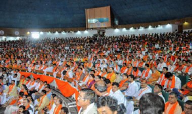 बिहार भाजपा प्रदेश कार्यसमिति की बैठक में हज़ारो कार्यकर्ता हुए शामिल