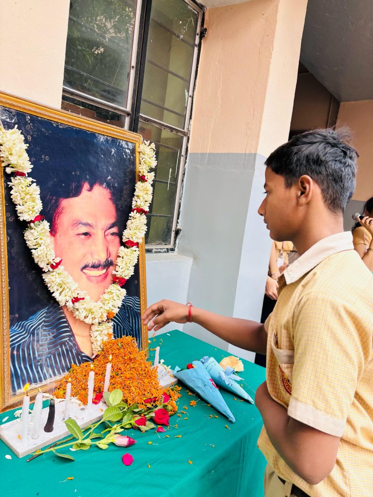 ज्ञानस्थली हाई स्कूल आलमगंज में संस्थापक अशोक सिंह की पुण्यतिथि मनाई गई
