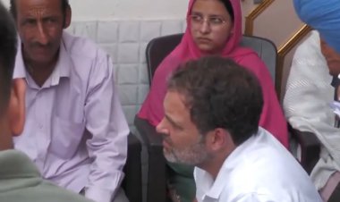 राहुल गांधी का पुंछ दौरा: सीमा पार गोलाबारी के पीड़ितों से मुलाकात और केंद्र सरकार पर निशाना