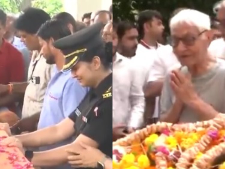 आसमान से गिरे सपने: पिता ने बेटे को, पत्नी ने पति को दी अंतिम विदाई