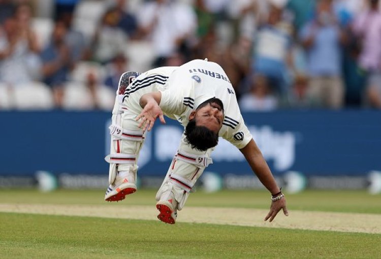 England vs India 1st Test Match: लीड्स में छक्का, फिर गुलाटी: ऋषभ पंत का शतक जश्न का अनोखा अंदाज