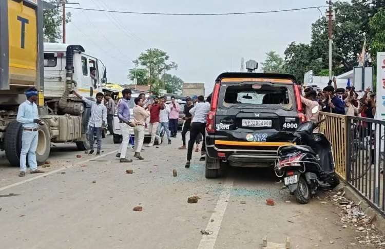 प्रयागराज के करछना में हिंसा: 600 पर FIR, 50 गिरफ्तार; तनाव बरकरार. जानिये पूरा मामला