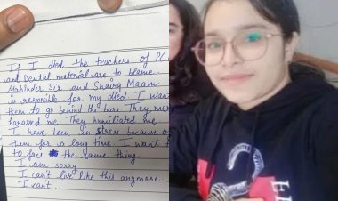 'मुझे माफ़ करना, अब और नहीं जी सकती…' शारदा यूनिवर्सिटी की छात्रा ज्योति का सुसाइड नोट पढ़कर कांप उठेगा दिल