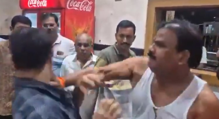 MLA हॉस्टल विवाद: विधायक का थप्पड़ माफ, कैंटीन का धंधा साफ — ये कैसा इंसाफ?