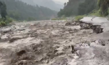 ब्यास नदी के उफान से हिला कुल्लू-मनाली: हाईवे टूटा, होटल-इमारतें समाई पानी में