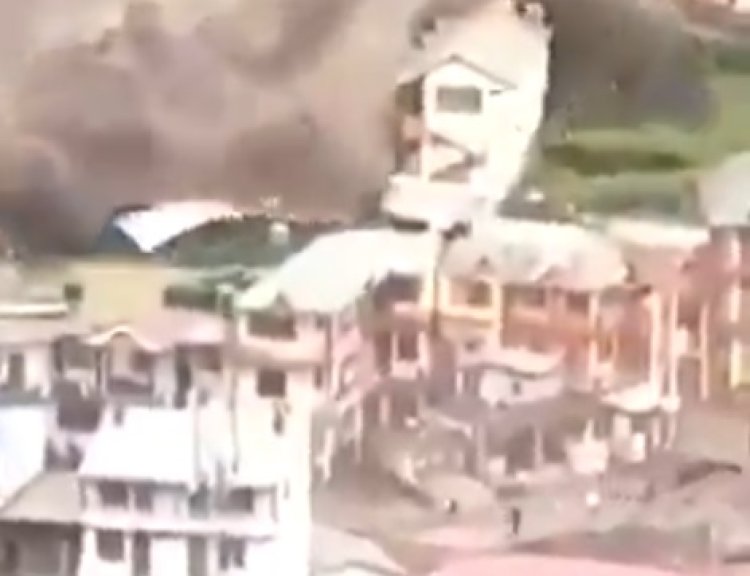 उत्तरकाशी त्रासदी: धराली गांव में तबाही का मंजर, अब तक 4 की मौत; 50 से अधिक लापता